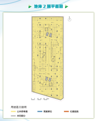 東啟大廈_地庫二層平面圖以公共停車場為主