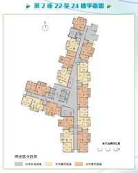 東啟大廈_第2座22至24樓平面圖